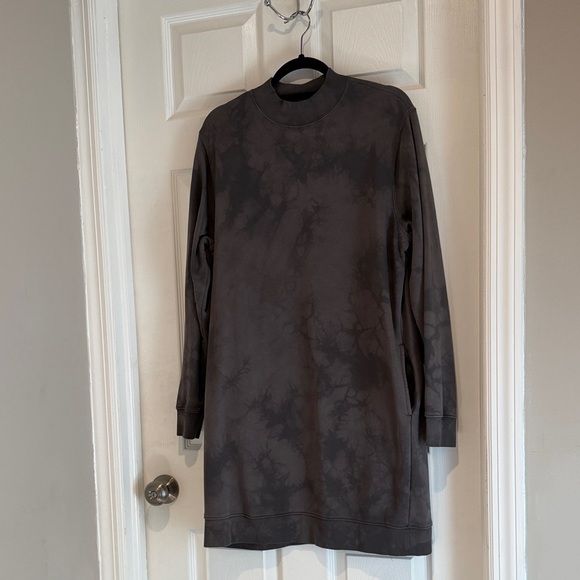 GAP Brown Tie Dye Sweatshirt Dress - Picture 11 of 11
